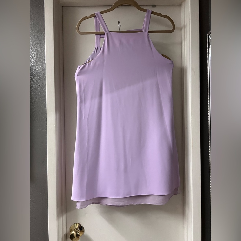 Dress, daytime dress, mini lilac dress with lining in size Small. Parkers dress